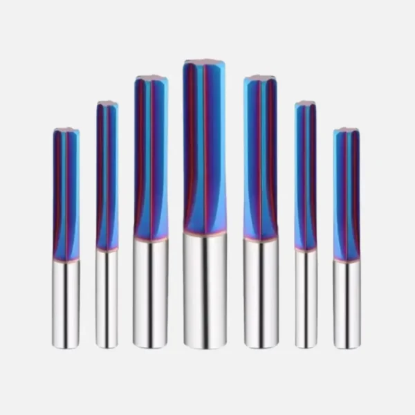 BB Carbide Reamer CNC Machine Hole Deburring Tool Coating HRC60 Lath Cutter Drill Stainless Steel Hard Steel 6mm 8mm 1PCS