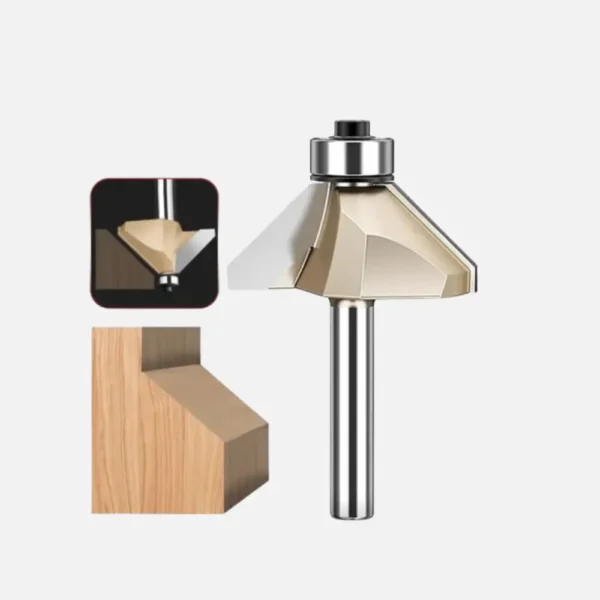 EXTRA MACHINE Chamfer Router Bit 45 Degree