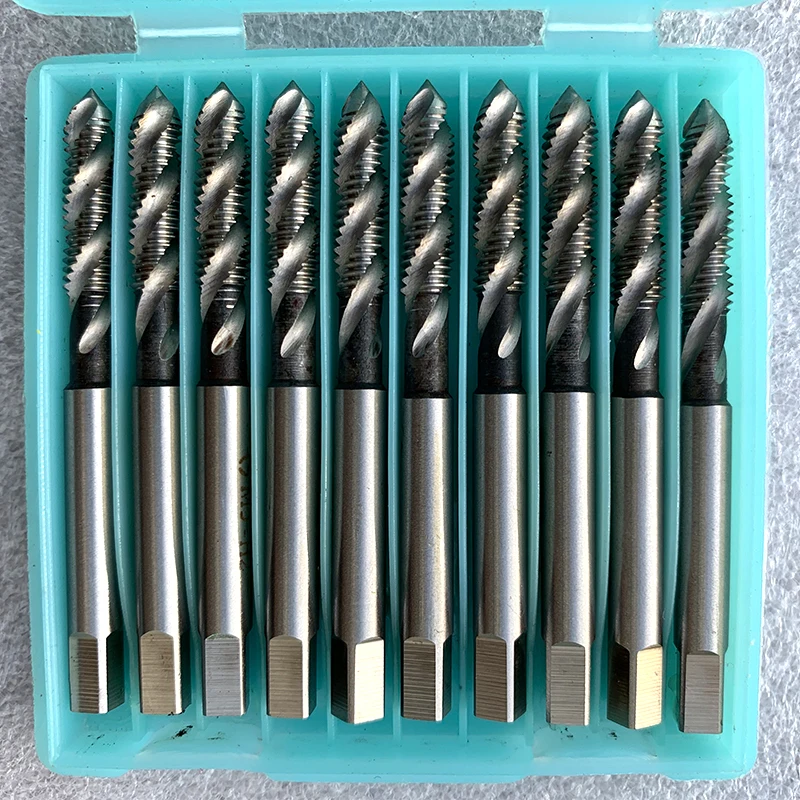 BB HSS Thread Tap Machine & Hand Manual Straight Spiral Flute Taper Plug Taps M3 M4 M5 M6 M8 M20 Screw Image 4
