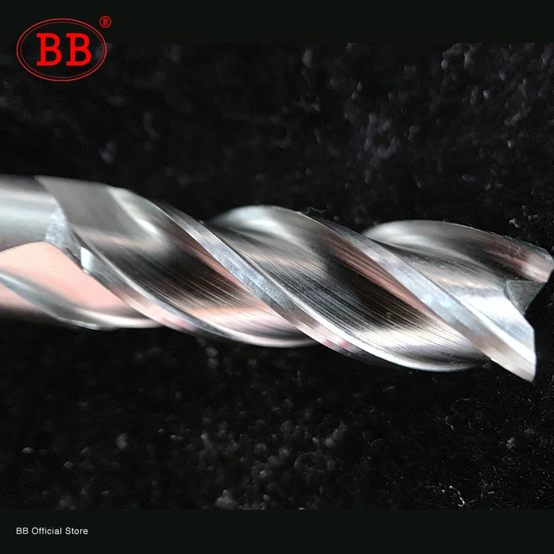 BB End Mills High Precision HSS Metal Cutter Co8 Cobalt D1 32mm 2 3 4 Flutes Teeth Aluminum Milling Tool Key Seater Router Bit Image 3