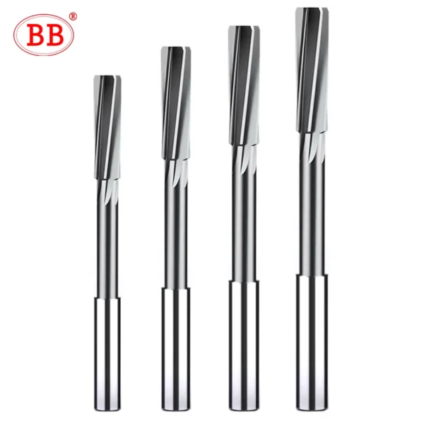 BB Reamer HSS Cobalt Wear Resistant High Precision H7 Diameter 2mm 16mm Left Spiral Flute Hole Drill Metal Steel Aluminum Tool