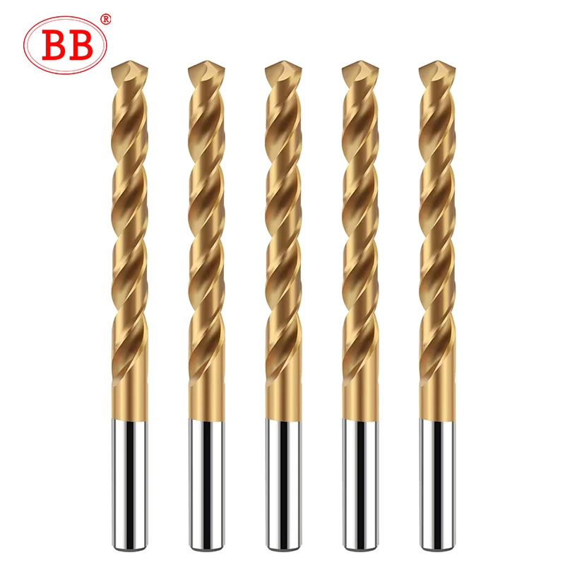 BB Cobalt Twist Drill Bit M35 EX HSSCO HSSE Metal Aluminum Copper Stainless Steel Wood Hole Tool Titanium 1mm 13mm Set 5/10Pcs Image 6