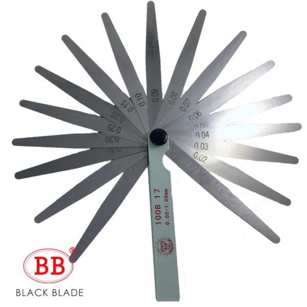 BB Angle Radius Thread Pitch Thickness Filler Gap 100mm 17 Blade 0 02mm 1mm Tool