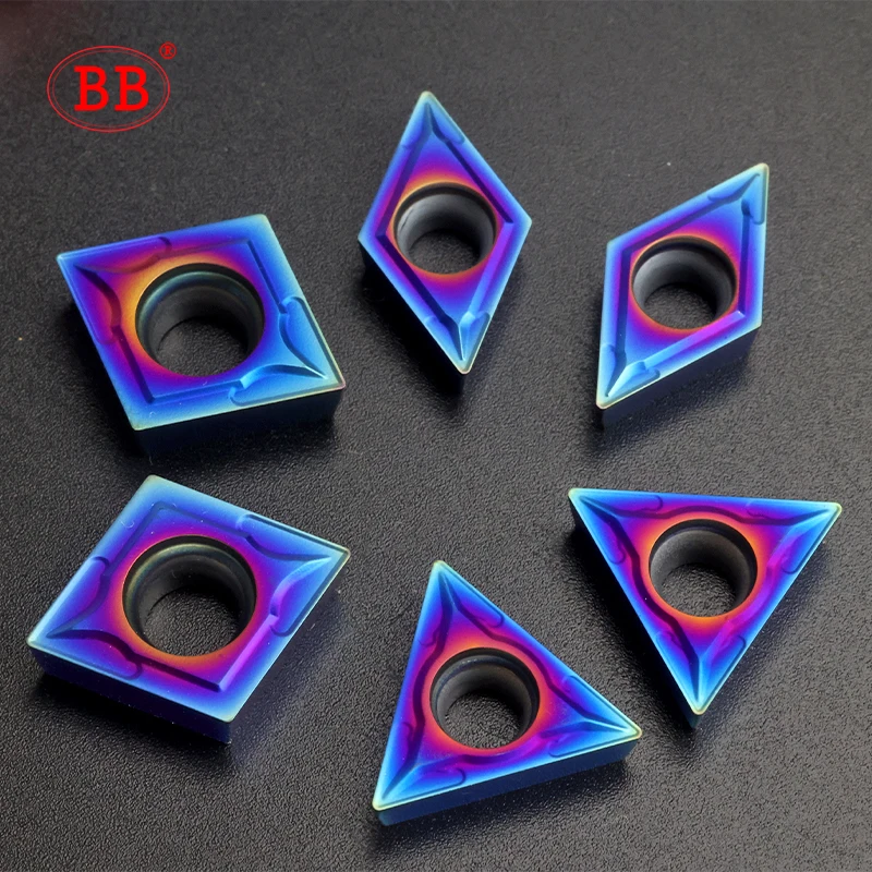 BB Carbide Inserts CCMT DCMT TCMT Internal Lathe Turning Tool Boring CCMT060204 DCMT070204 TCMT110204 Aluminum Stainless Steel Image 4