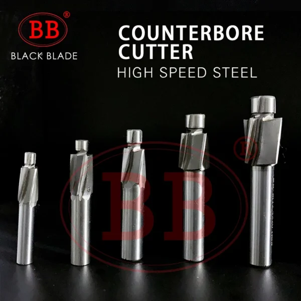 EXTRA MACHINE Piloted Counterbore Milling Cutter M3 M20
