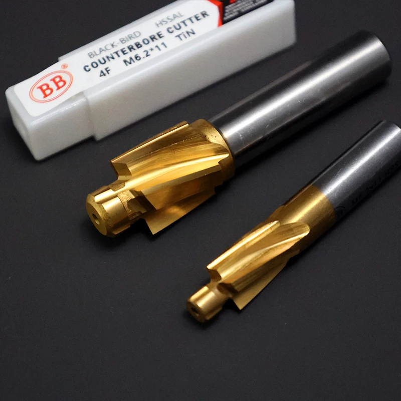 EXTRA MACHINE Piloted Counterbore Milling Cutter M3 M20 Image 5