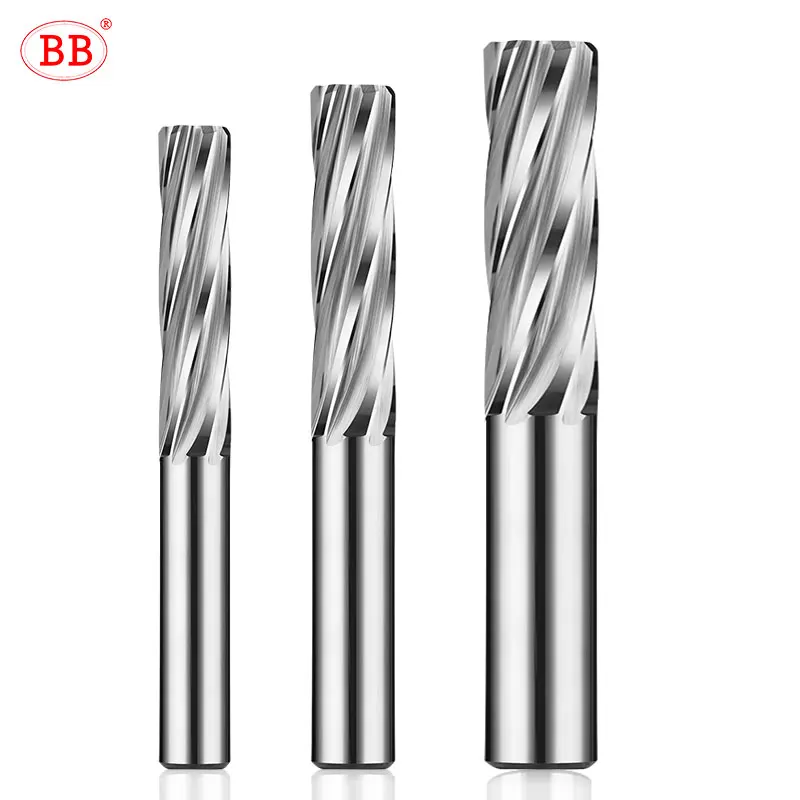 BB 8 67 12 09 Machine Reamer Spiral Flute Solid Carbide Uncoated Tolerance Chucking Metal Cutter CNC for Aluminum