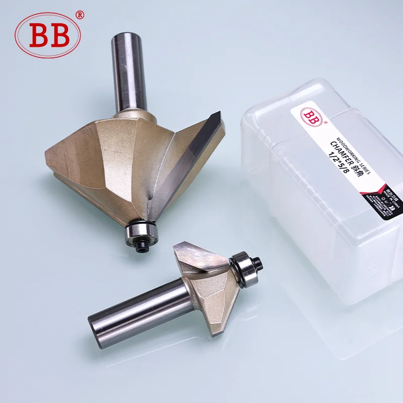 EXTRA MACHINE Chamfer Router Bit 45 Degree Image 6
