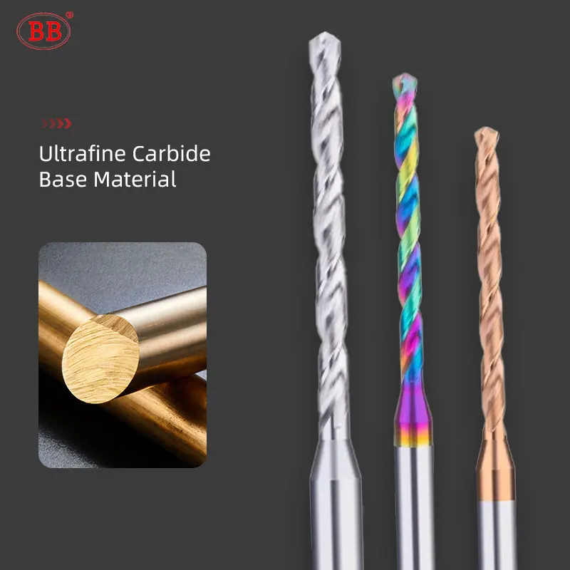 BB Micro Small External Drill Long Cutting Length 50mm Shank Diameter 4mm 1mm~2 95mm Image 6