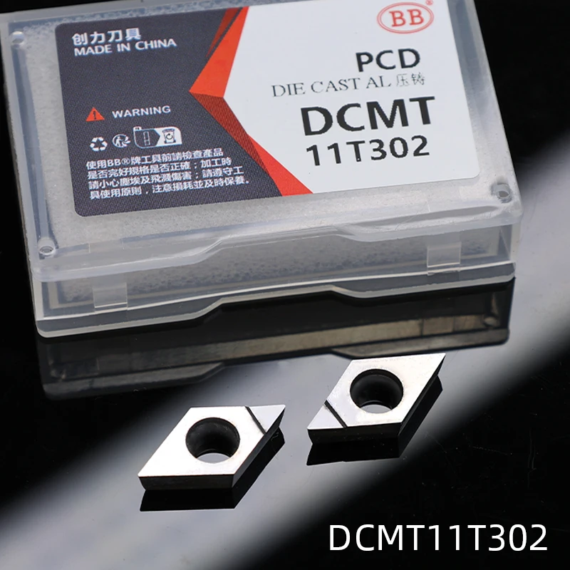 BB PCD Inserts Polycrystalline Diamond Lath Cutting Tool CNC Turning Vnmg CCMT VCGT Aluminum Copper Wood Image 4